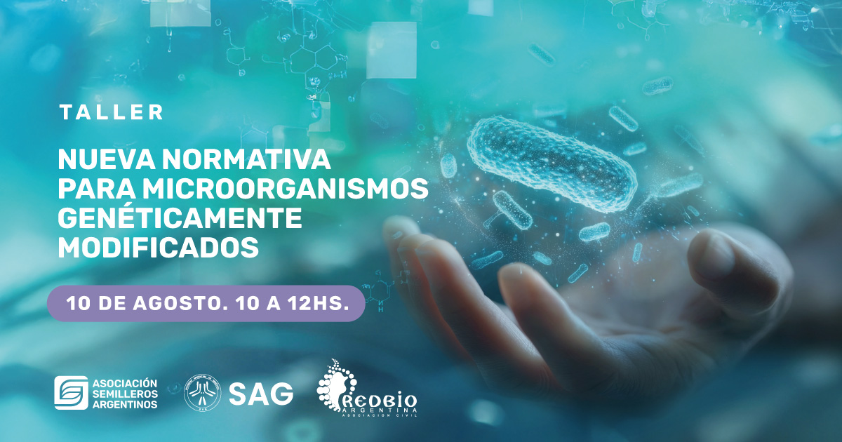 Inscripción Taller Nueva normativa para microorganismos genéticamente modificados 08.2026