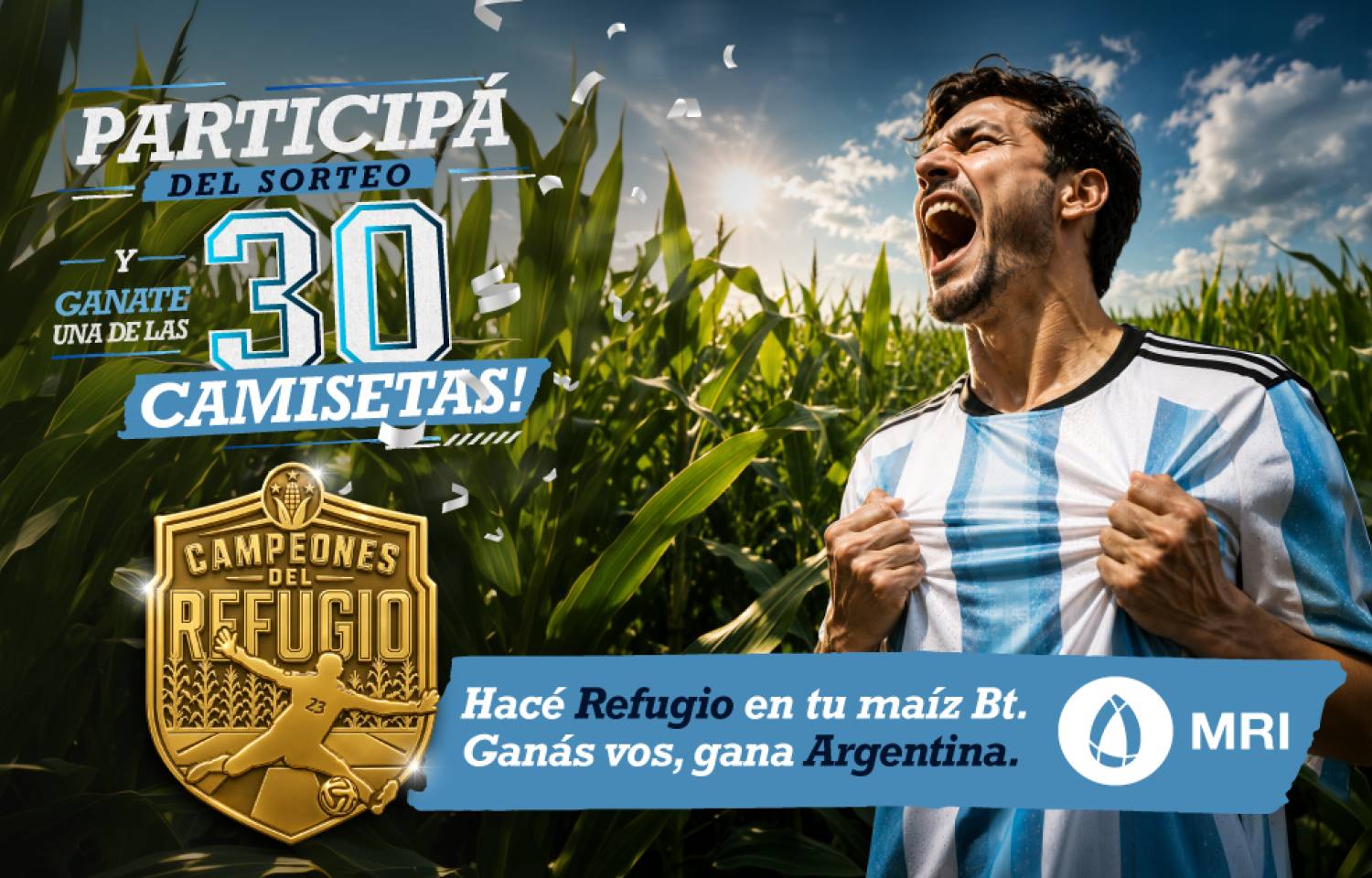 Ganate una camiseta de la argentina con Programa MRI